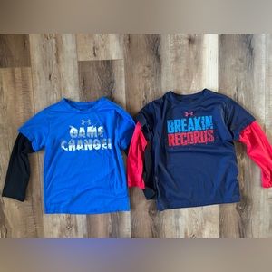 Boys Under Armour Athletic Shirts Bundle